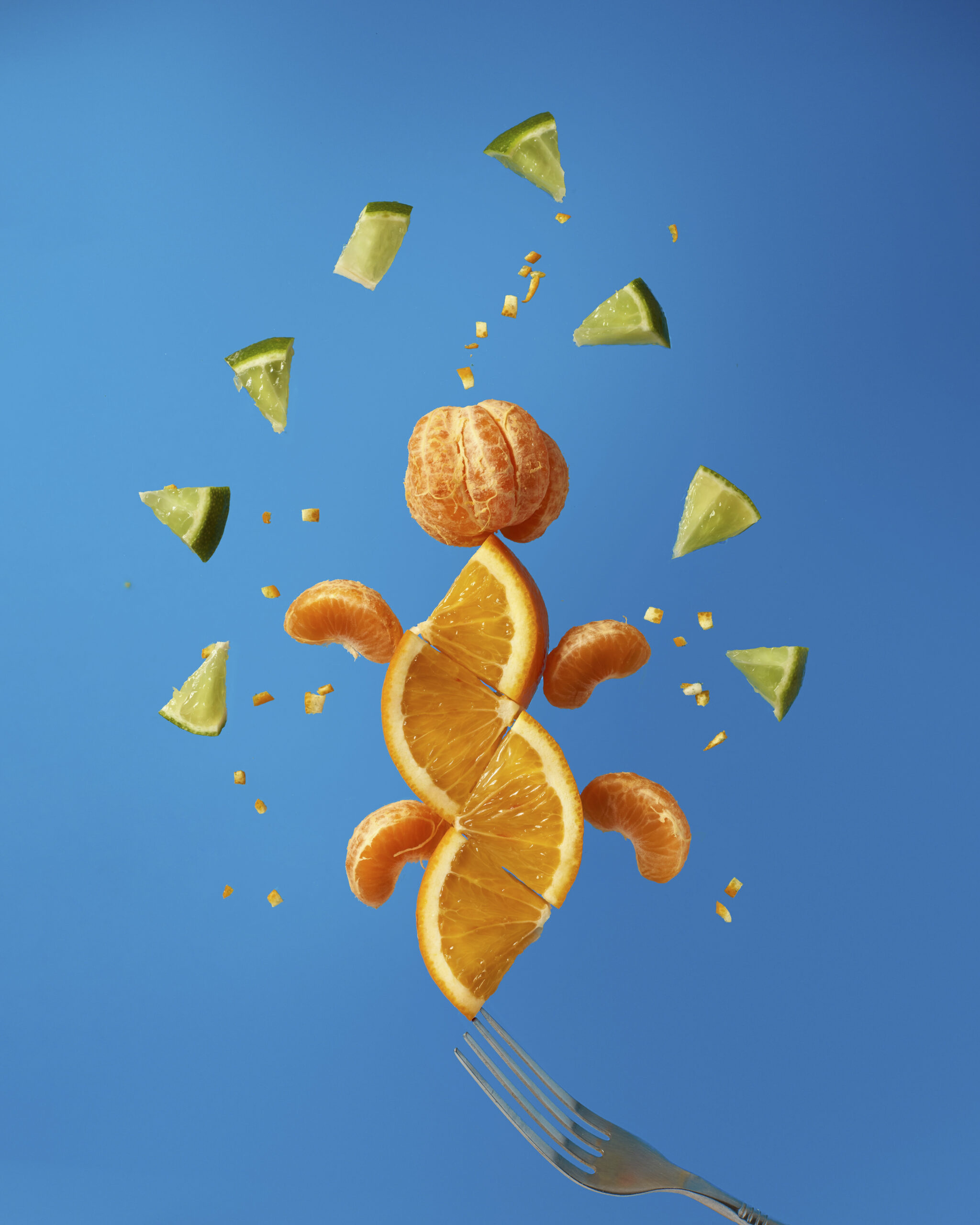 Fresh, colourful food